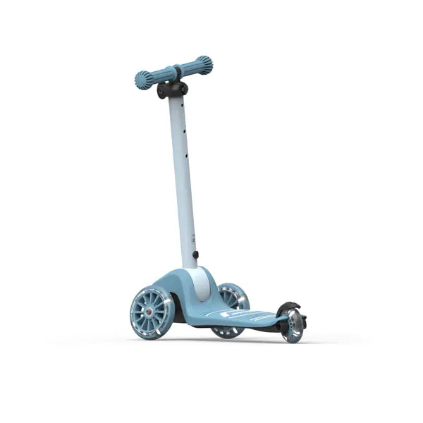 Scoot & Ride - Highwaykick 3s  LED / Kinderroller mit LED-Beleuchtung Blau