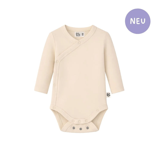 Eve & Olive Baby Wickelbody - Cute Beige