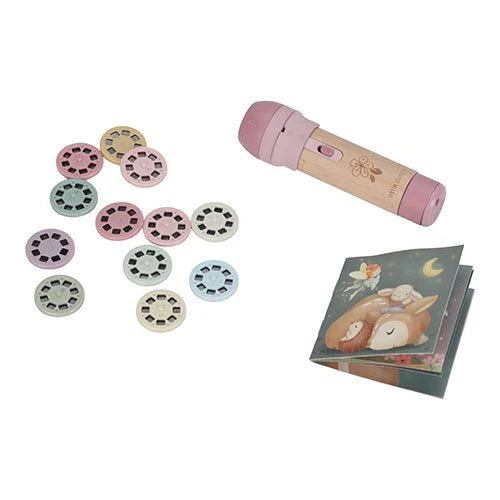 Little Dutch - Geschichtenprojektor Taschenlampe - Rosa