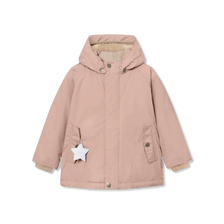 Miniature MATWALLY Winterjacke mit Fleecefutter - adobe rose