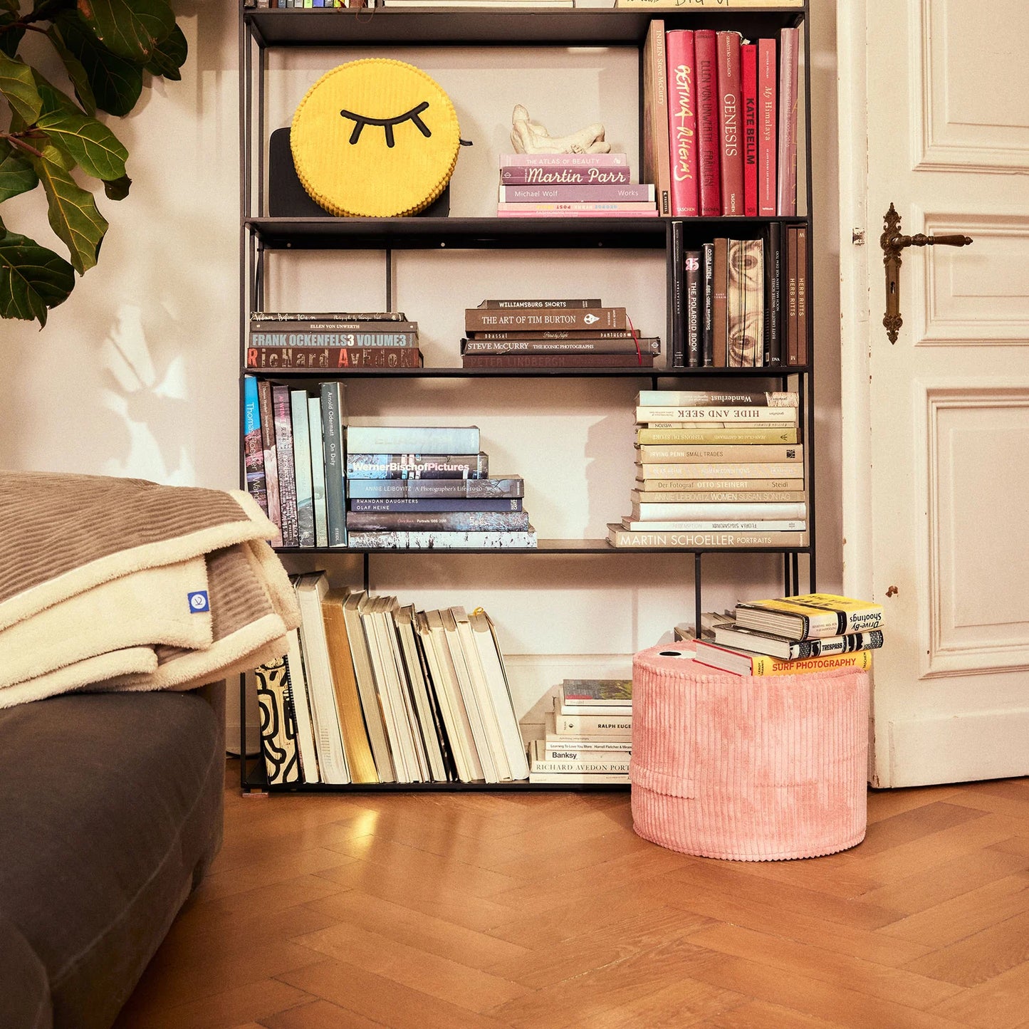 Kooja - Pouf „Mike“ - Dusty Rose