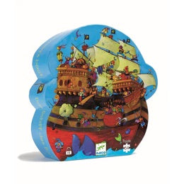 Djeco Puzzle Barbarossa‘s Boot, 54 Teile