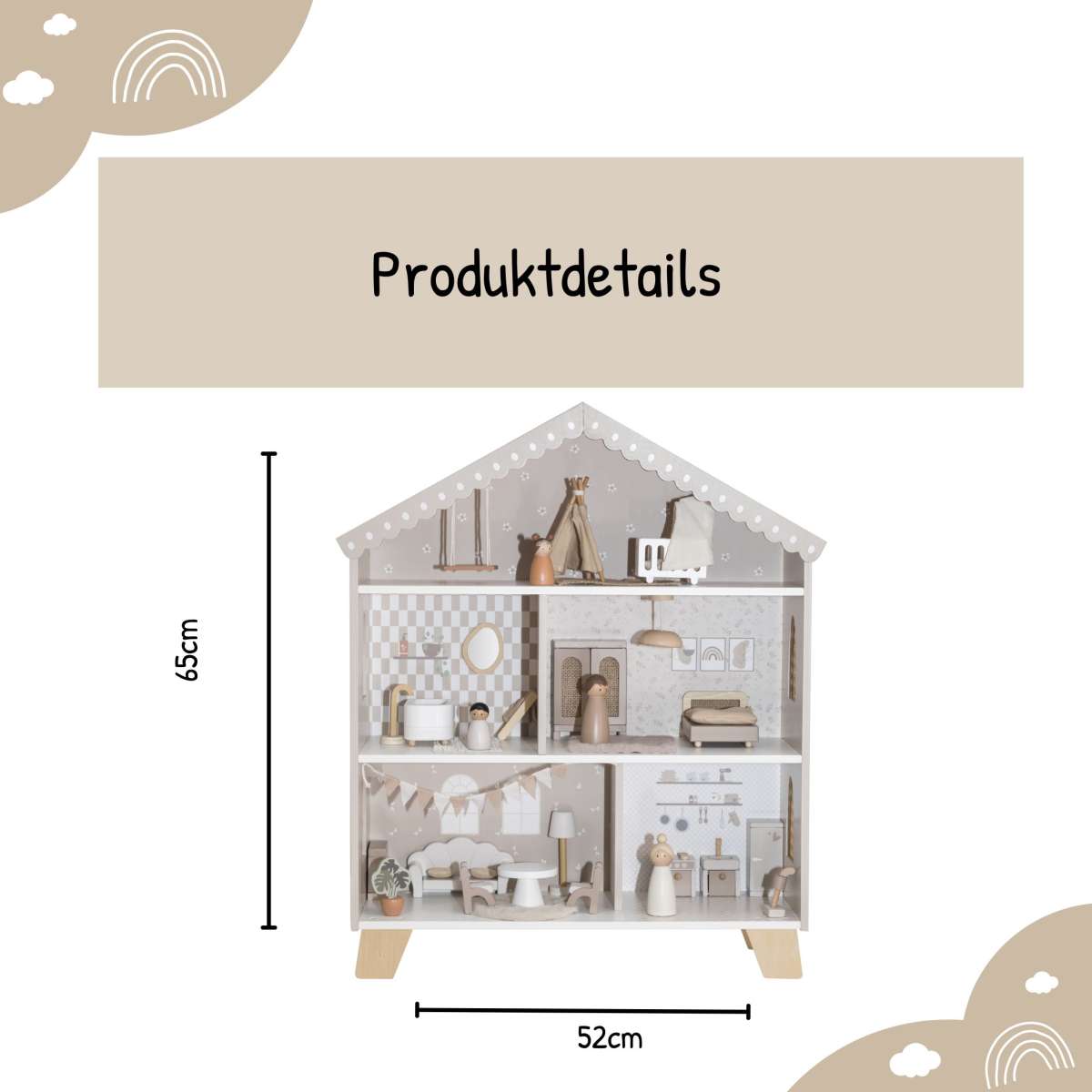 Label label Puppenhaus