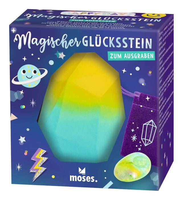 Moses - Magischer Glücksstein zum Ausgraben