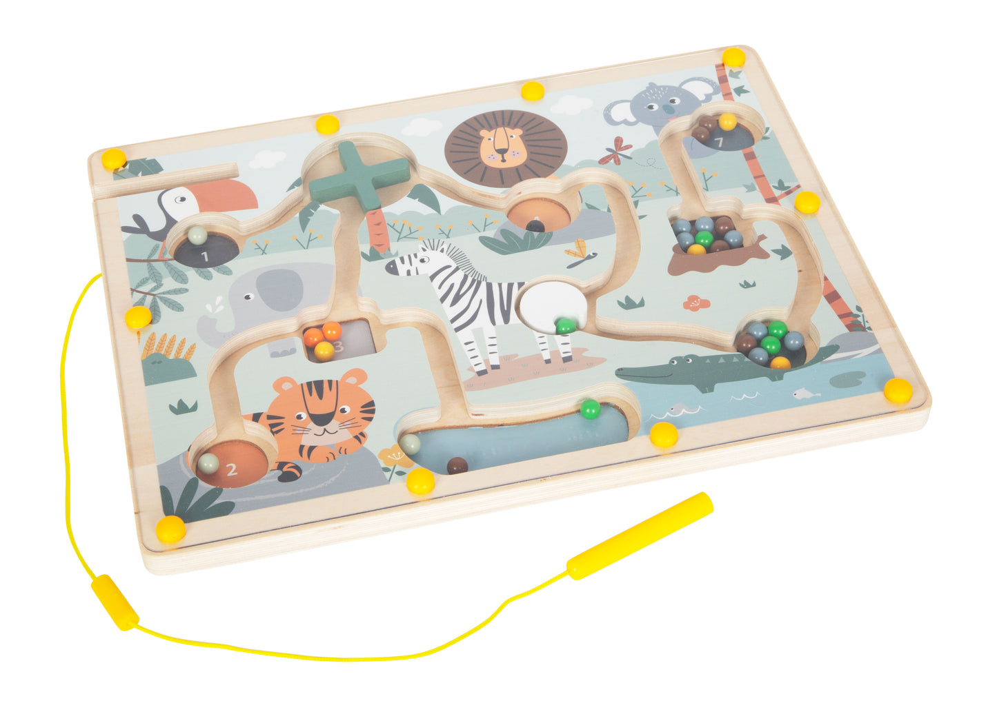Small foot - Magnetisches Labyrinth „Safari“