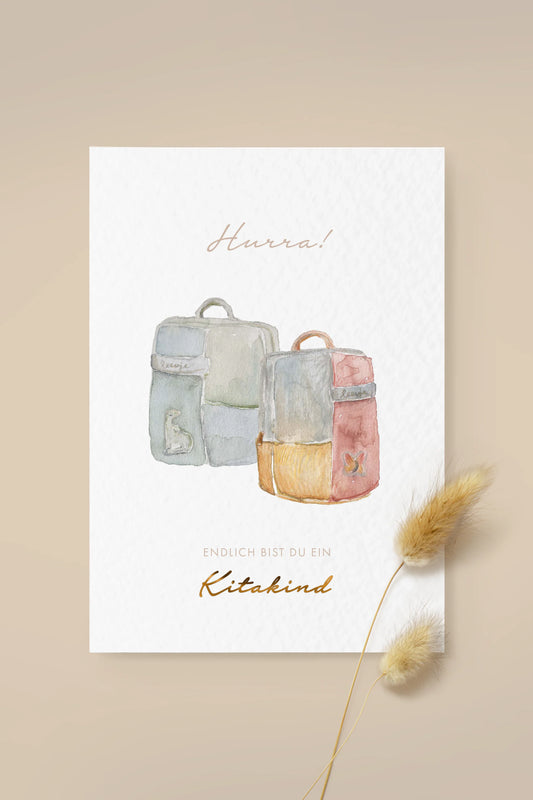 Leevje - Postkarte Kitakind