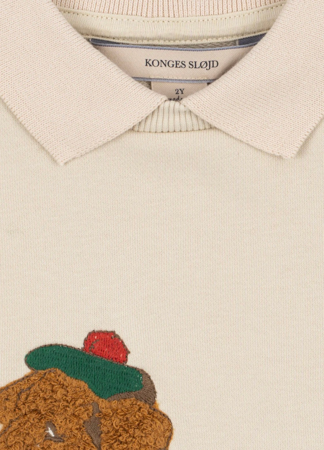 Konges Sløjd Spotty Sweat Shirt – Brown Rice