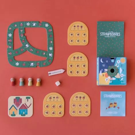 Londji Spiel Tiny Game Strawberries