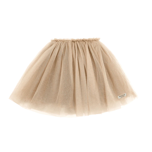 Donsje Pien Skirt – Soft Powder Metallic | Tüllrock Mädchen 1–9 Jahre