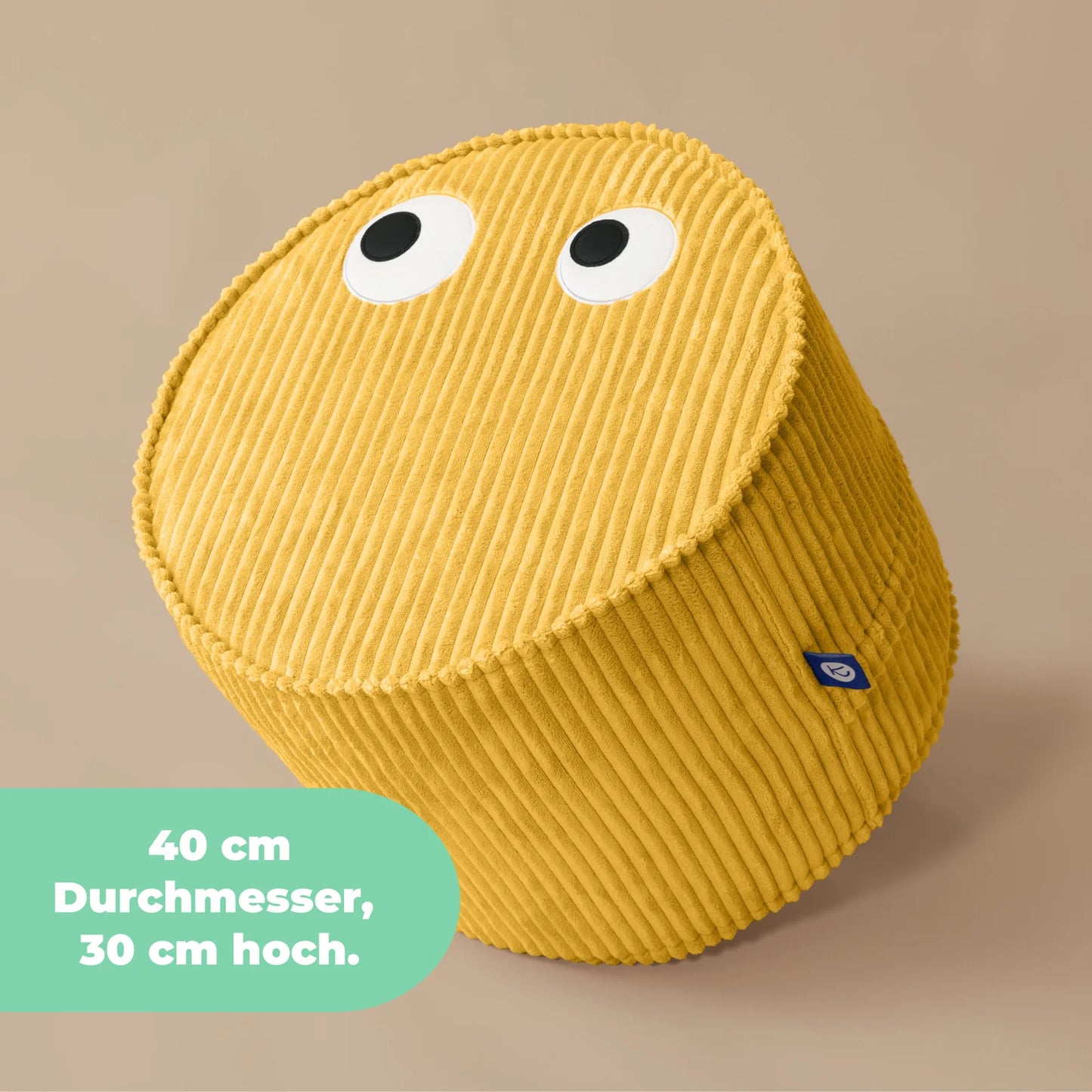 Kooja - Pouf „Mike“ -  Sunflower Bloom