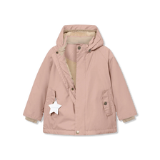 Miniature MATWALLY Winterjacke mit Fleecefutter - adobe rose