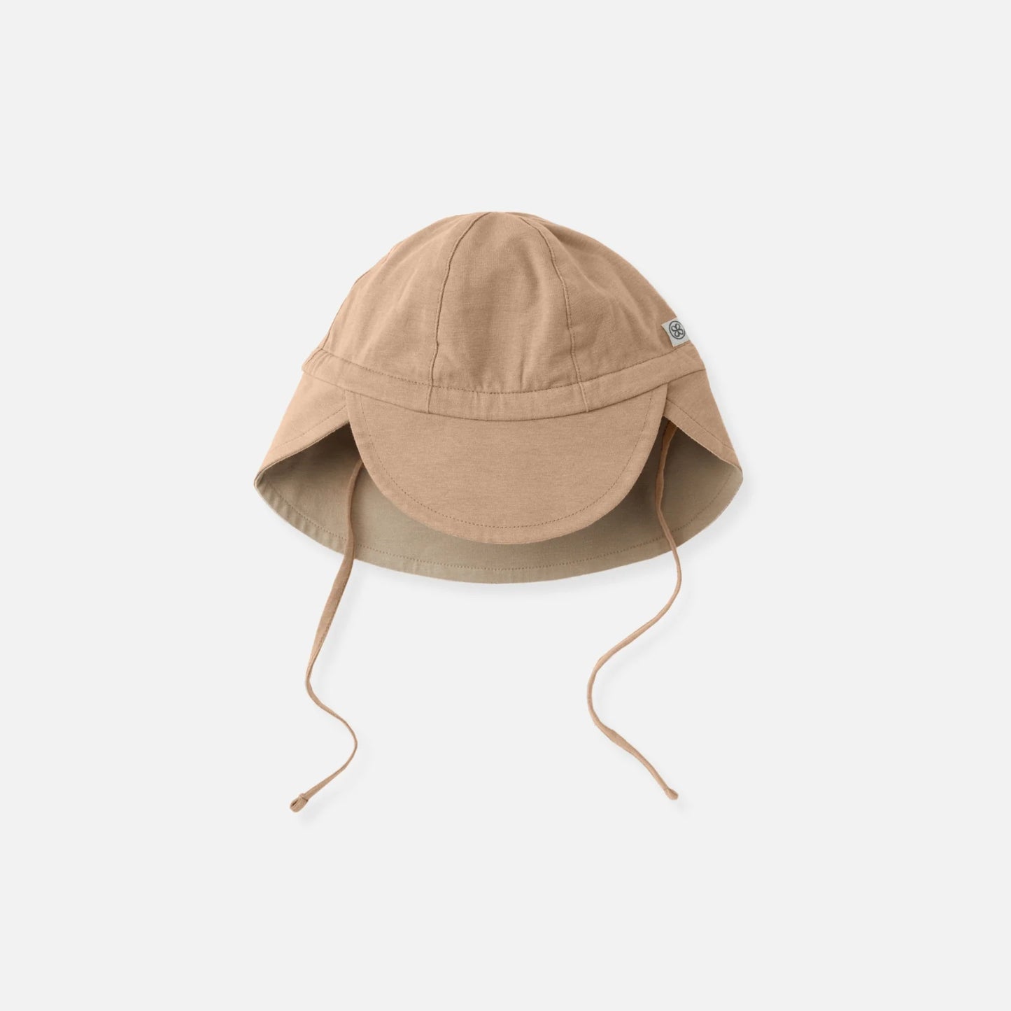 Cloby - Sonnenhut in Peanut Brown/Sandy Beach – UPF 50+
