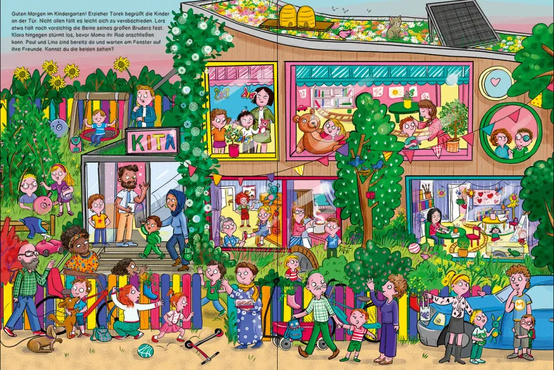 Loewe - Mein schönstes Kindergarten Wimmelbuch