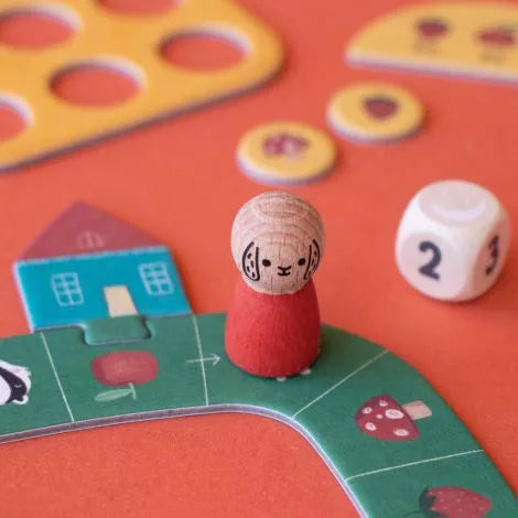 Londji Spiel Tiny Game Strawberries