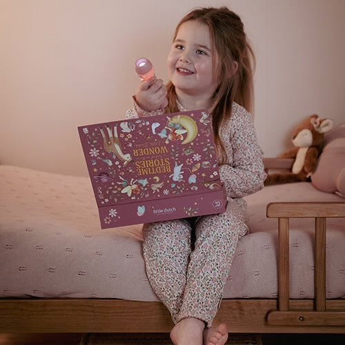Little Dutch - Geschichtenprojektor Taschenlampe - Rosa