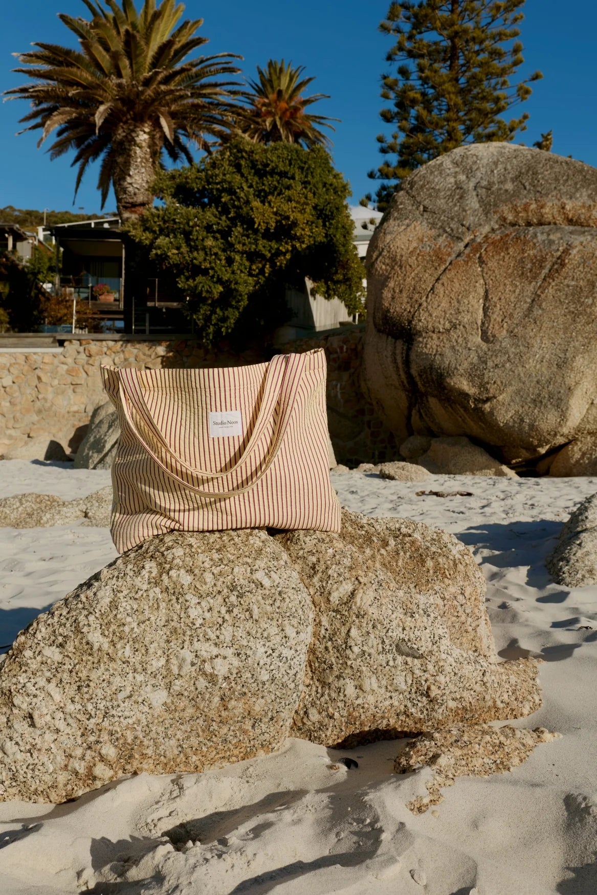 Studio Noos - Gelbe Poplin Striped Mom-Bag Lieferzeit 8 Tage
