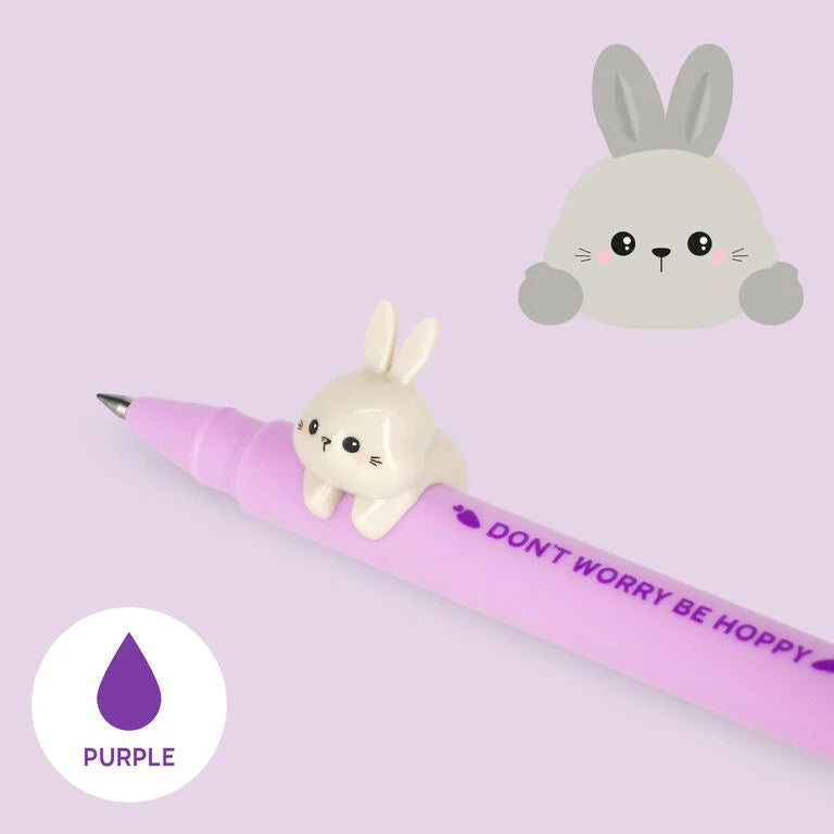 Legami - Gelstift mit Deko-Tierchen Bunny „Don’t Worry Be Hoppy“ - Lovely Friends
