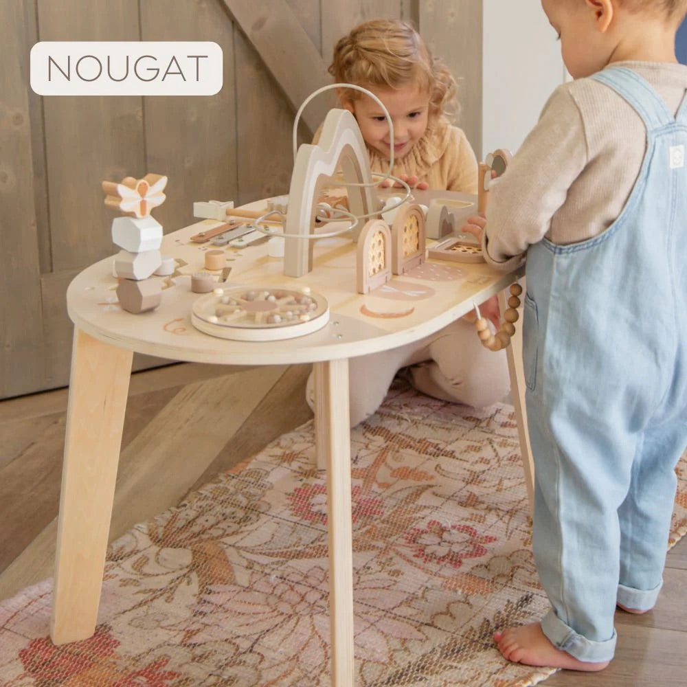 Label Label Spieltisch, nougat