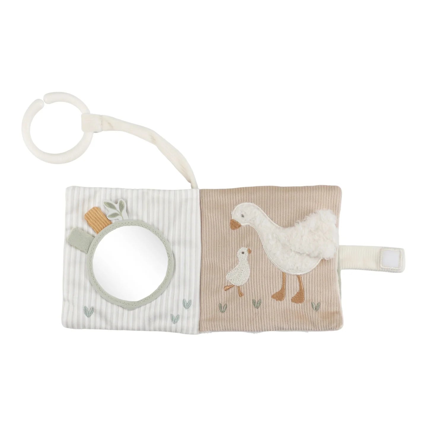 Little Dutch - Buggybuch - Weiß Newborn Naturals