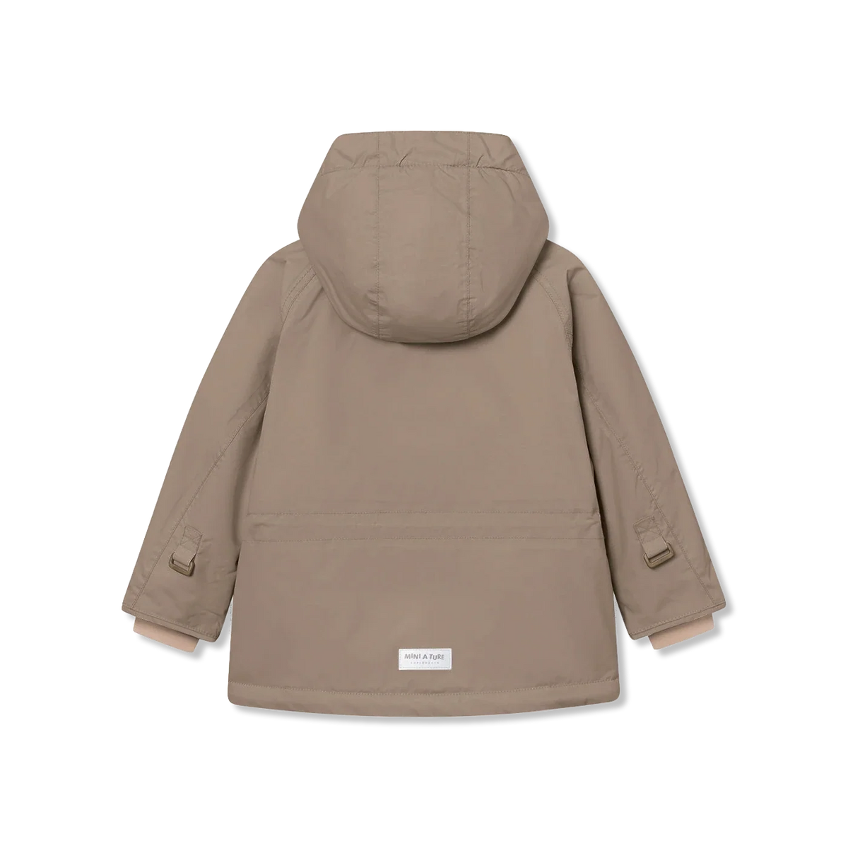 Miniature MATWALLY Winterjacke mit Fleecefutter - grey brown