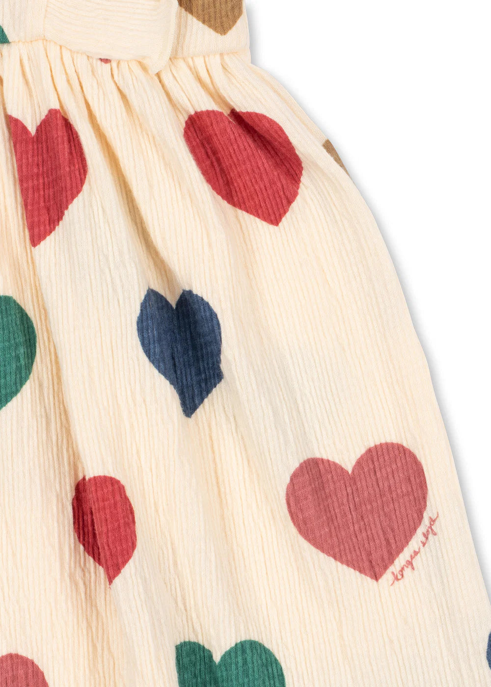 Konges Sløjd - Chleo Kleid - Herzen Bunt