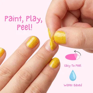 Miss Nella Honey Twinkles Glitzer: 4ml Nachhaltiger Abzieh Nagellack