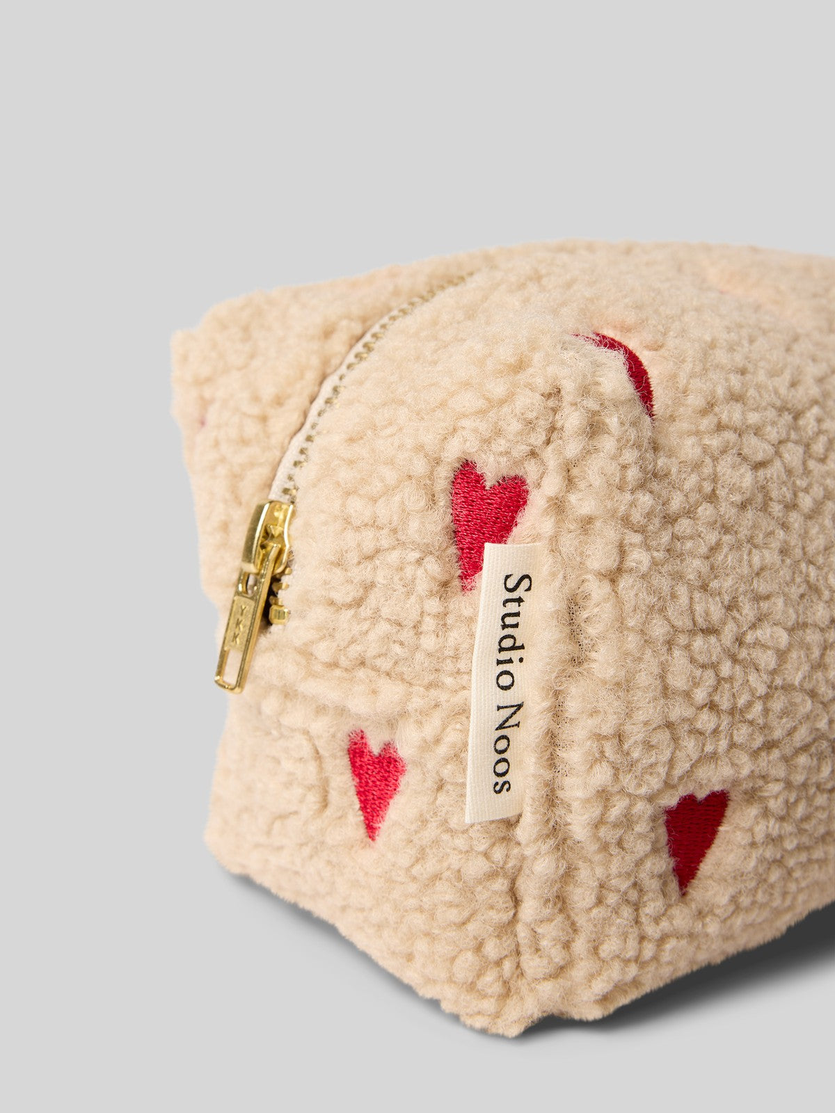 Studio Noos Teddy Hearts Pouch