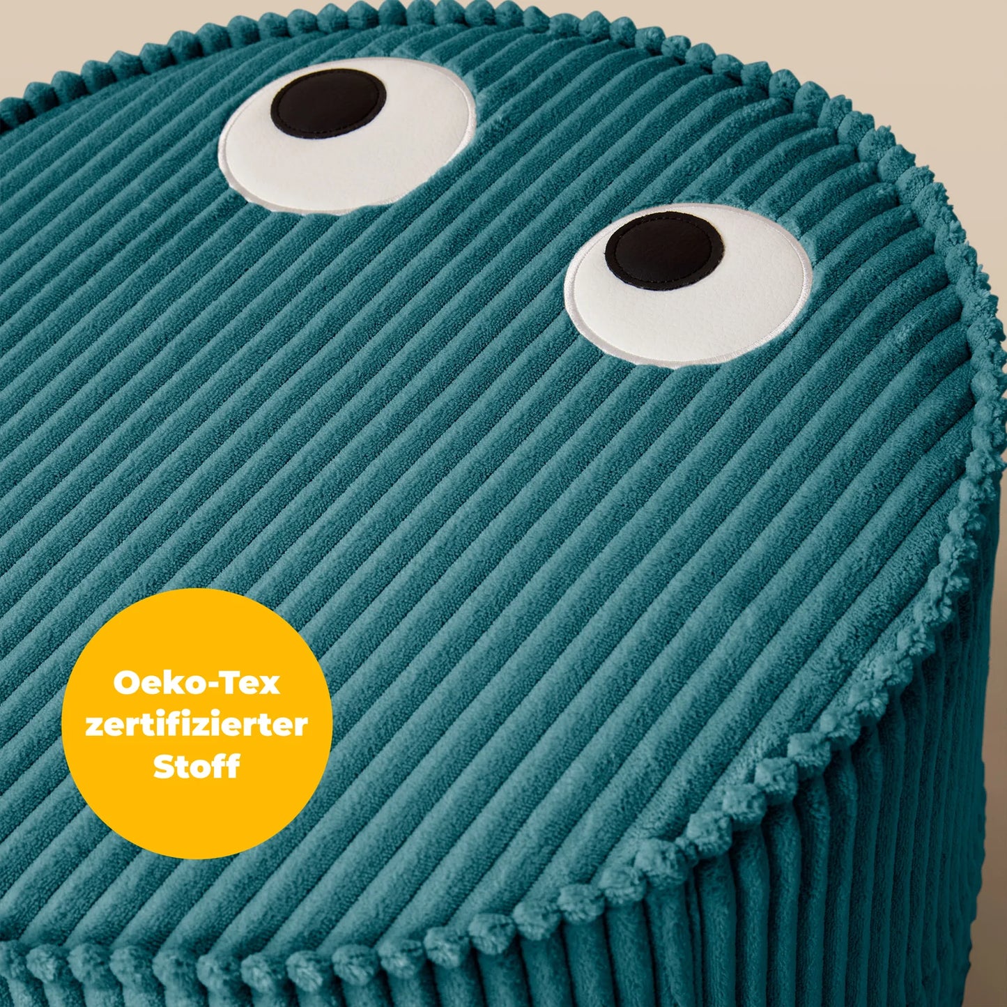 Kooja - Pouf „Mike“ - Pinewater Green