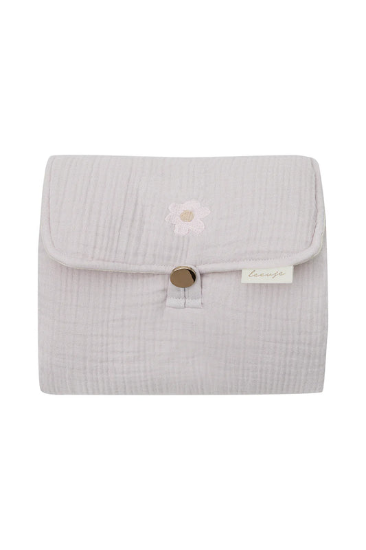 Leevje Baby TRAVEL CHANGING MAT 'FLOWER'
