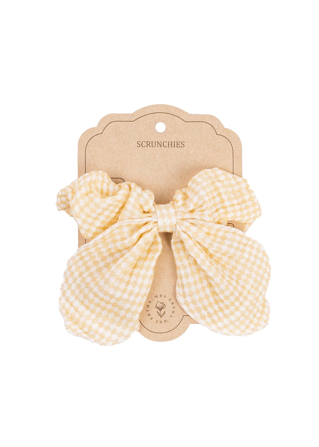 Mrs.Ertha Fable - Schleifenclip – Diamant