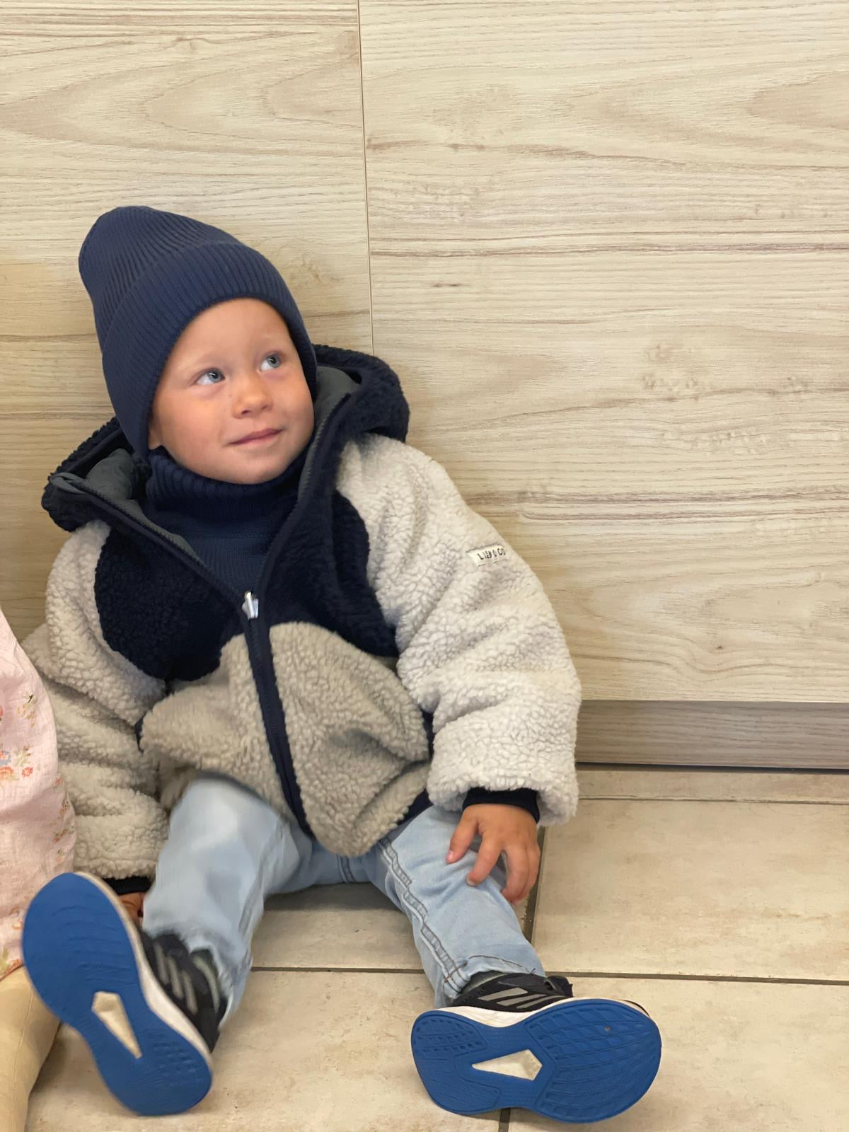 Annabé Mütze (100% Baumwolle,mit Fleece), Navy