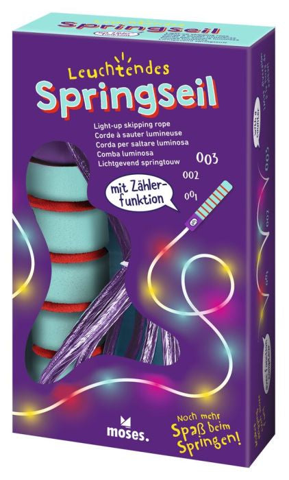 Moses - Leuchtendes Springseil mit Zählerfunktion
