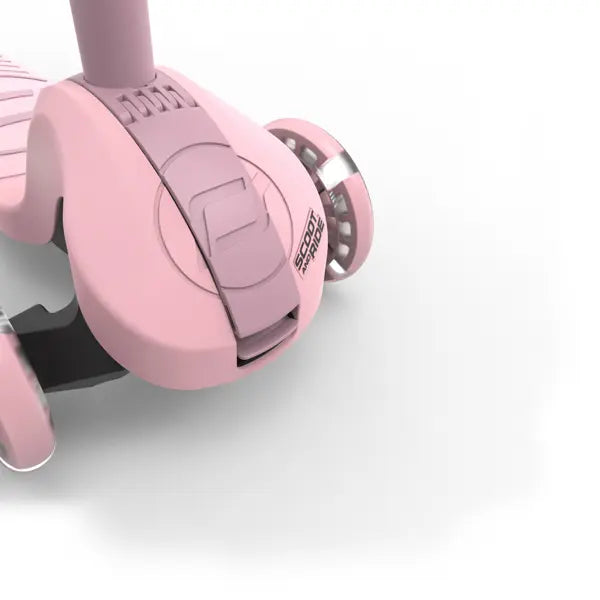 Scoot & Ride - Highwaykick 3s  LED / Kidnerroller mit LED-Beleuchtung Rosé