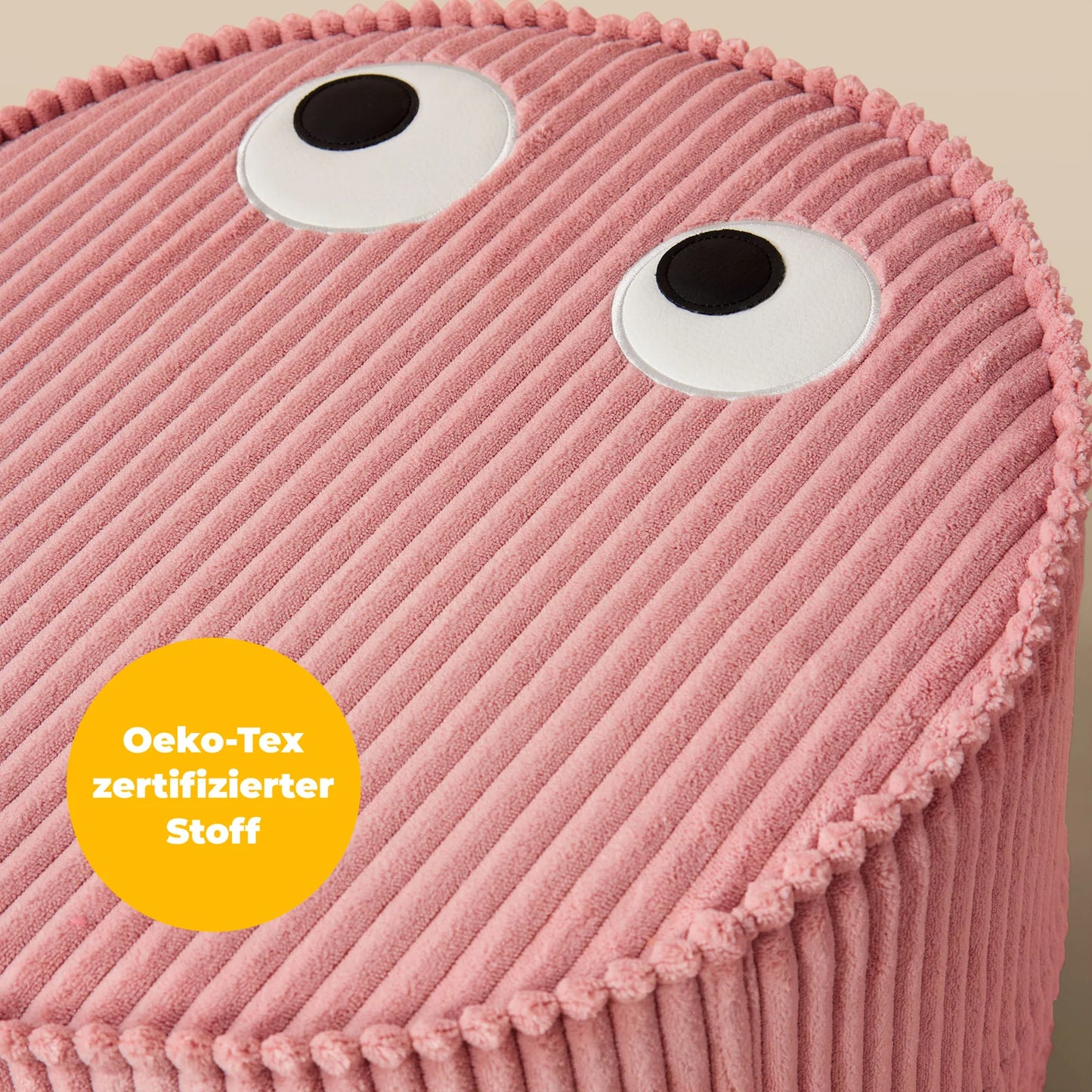 Kooja - Pouf „Mike“ - Dusty Rose