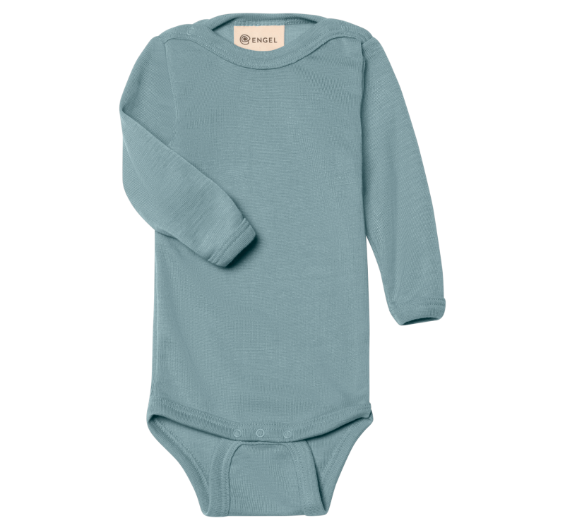 Engel Baby Body GOTS Mountain Blue