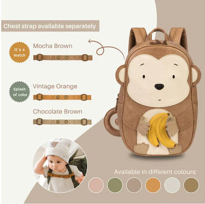 Little Who Großer Rucksack Affe Momo