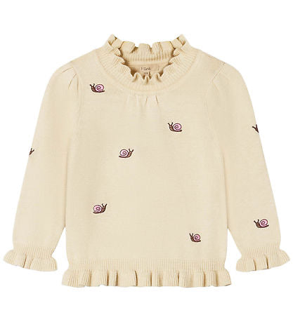 Fliink Strickpullover Schnecke