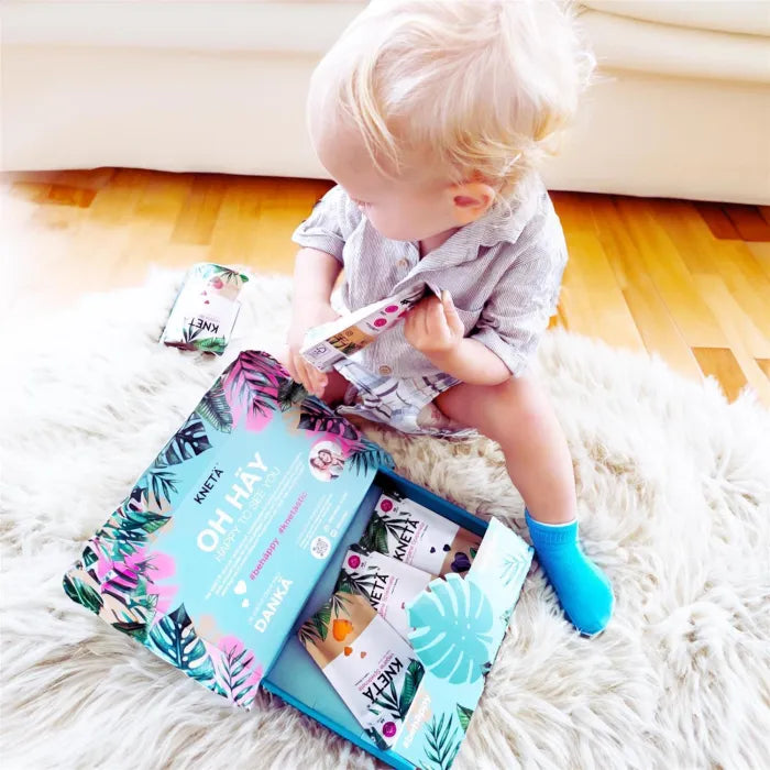 Knetä - Set 8er Pack ( 8 Pakete in verschiedenen Farben, Vegan)