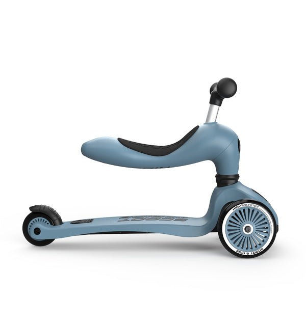 Scoot & Ride - Highwaykick 1 / Push and Go Steel/ Blue