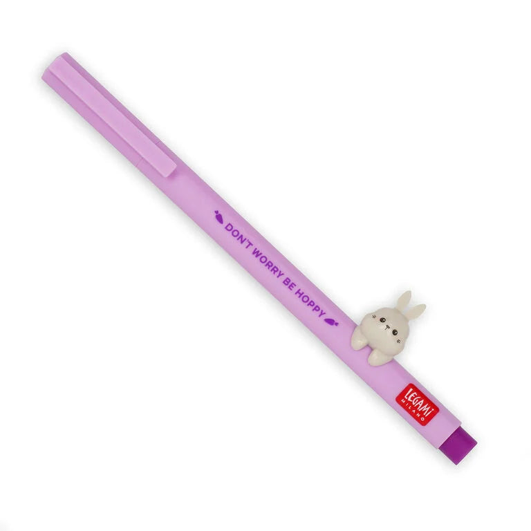 Legami - Gelstift mit Deko-Tierchen Bunny „Don’t Worry Be Hoppy“ - Lovely Friends