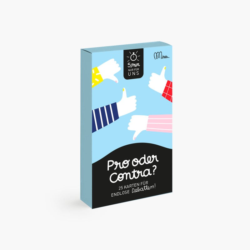 Minus - Momente die verbinden - Pro oder Contra?