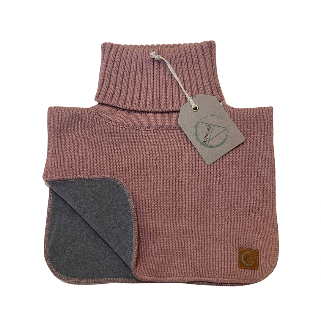 Annabé Halswärmer (100% Baumwolle,mit Fleece), Tuscana Rose