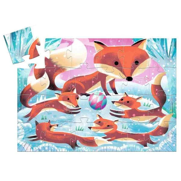 Djeco Puzzle Fuchs, 24 Teile