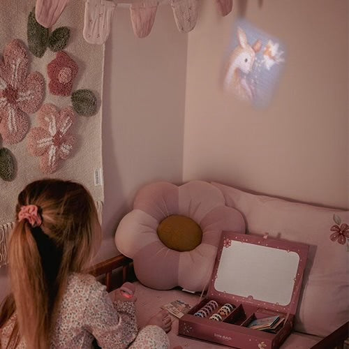 Little Dutch - Geschichtenprojektor Taschenlampe - Rosa