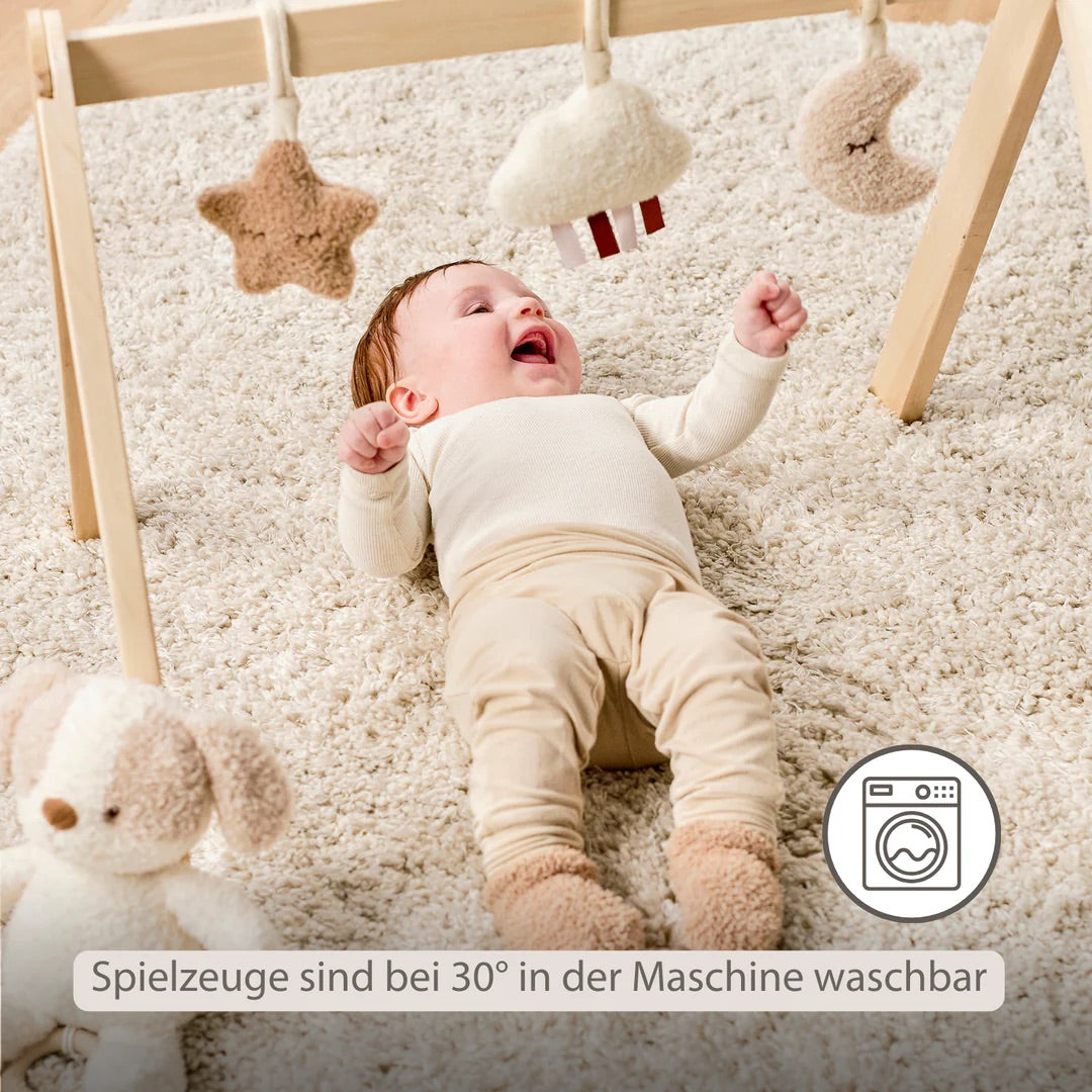 Nattou - TEDDY Holz-Spielbogen Baby