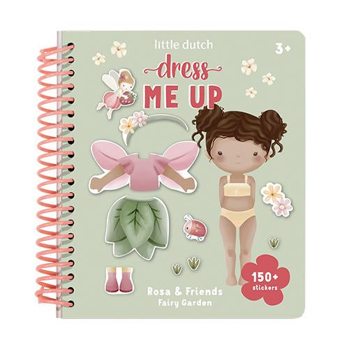 Little Dutch - Anzieh- und Stickerbuch - Fairy Garden