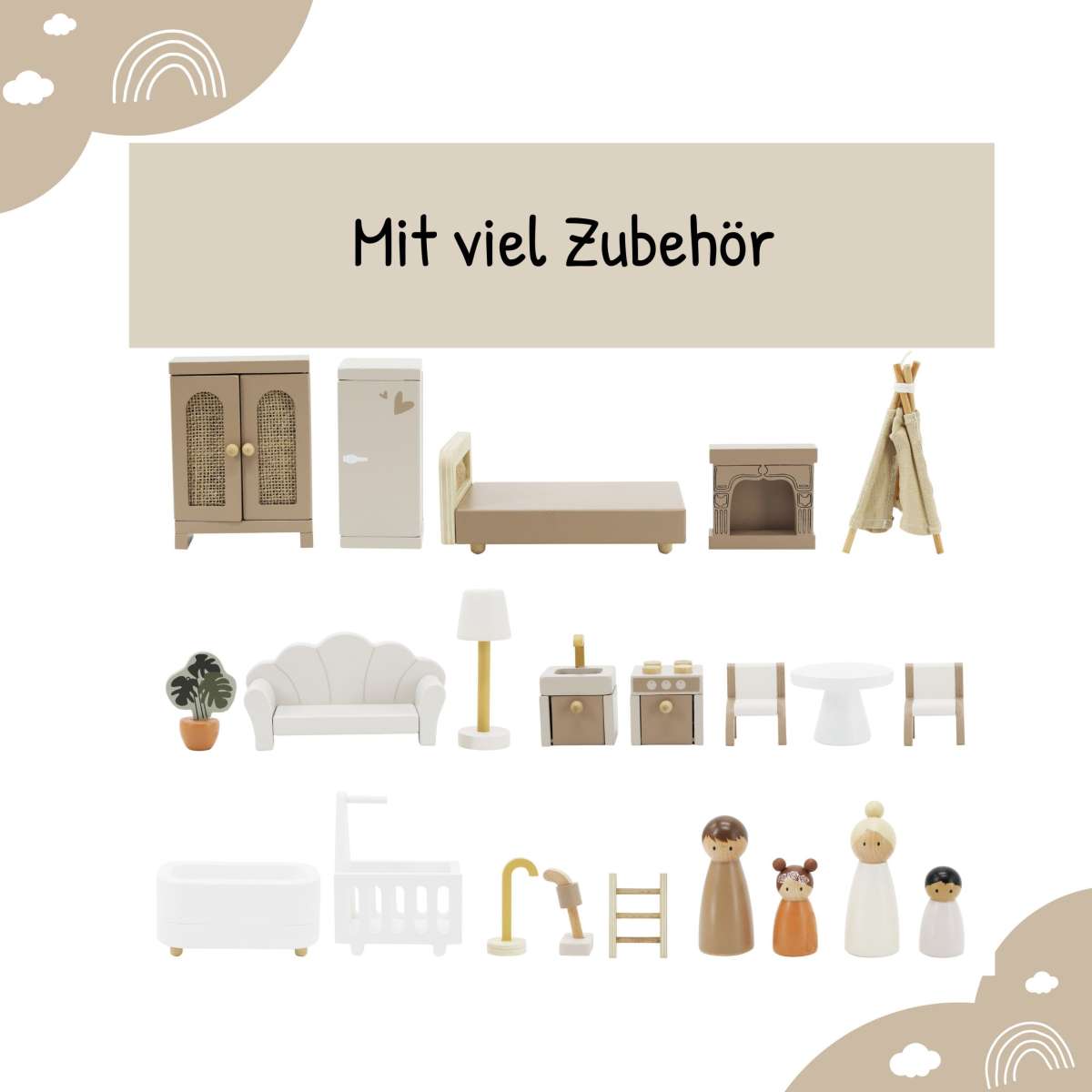 Label label Puppenhaus