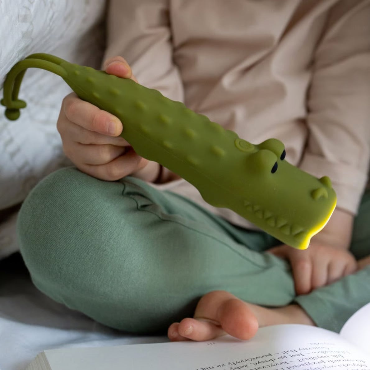 RABBIT & FRIENDS TASCHENLAMPE KROKODIL CROCO