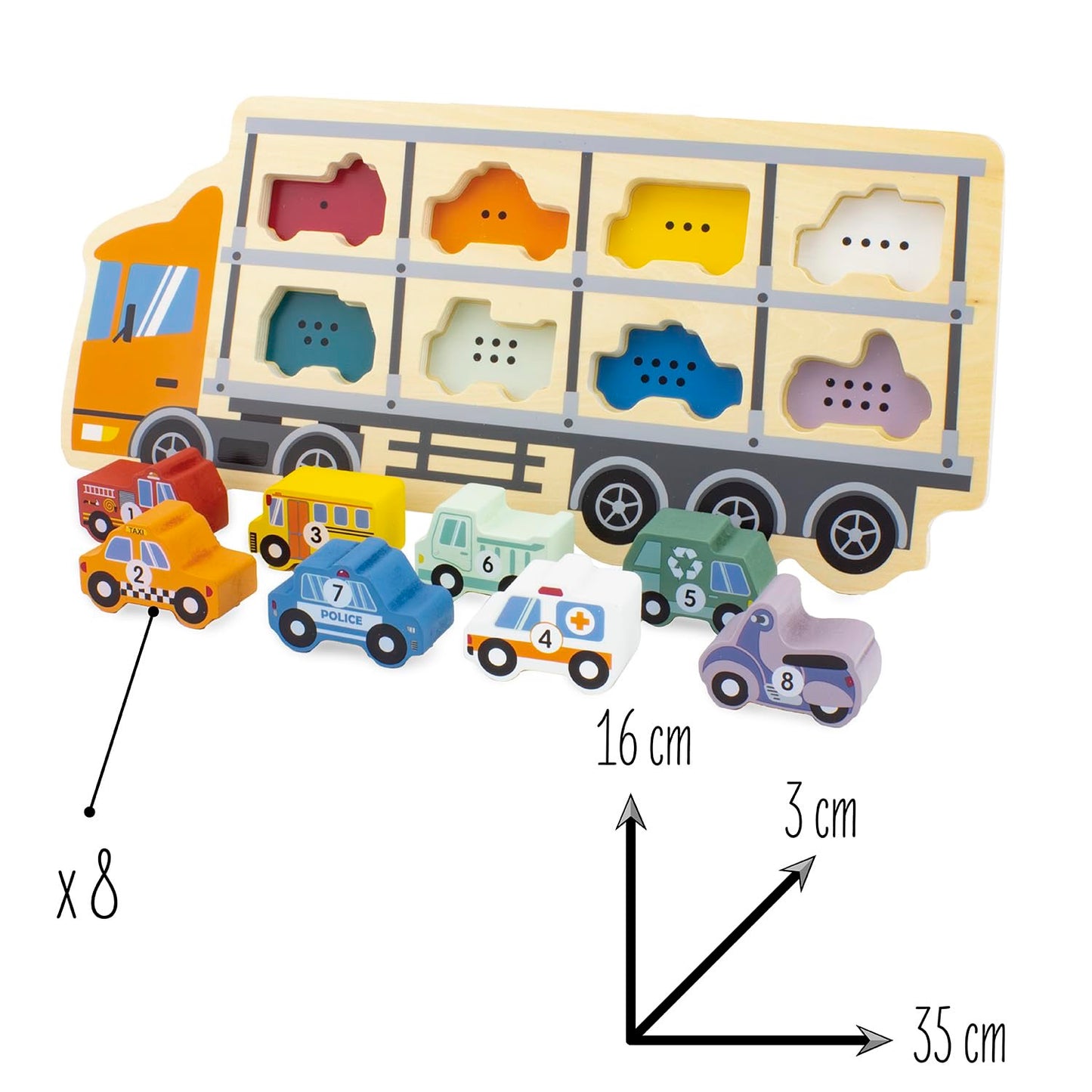 Puzzle Camion - Truck Puzzle