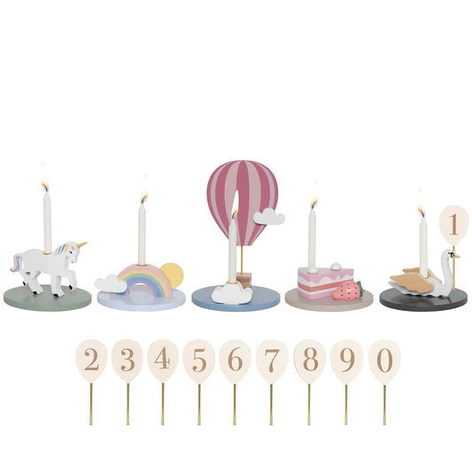 JABADABADO Swan Geburtstagszug 5 Teile